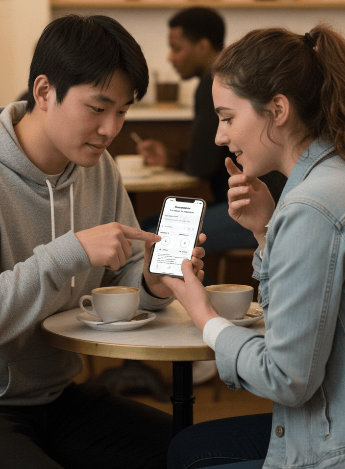 SayItBetter conversation interface